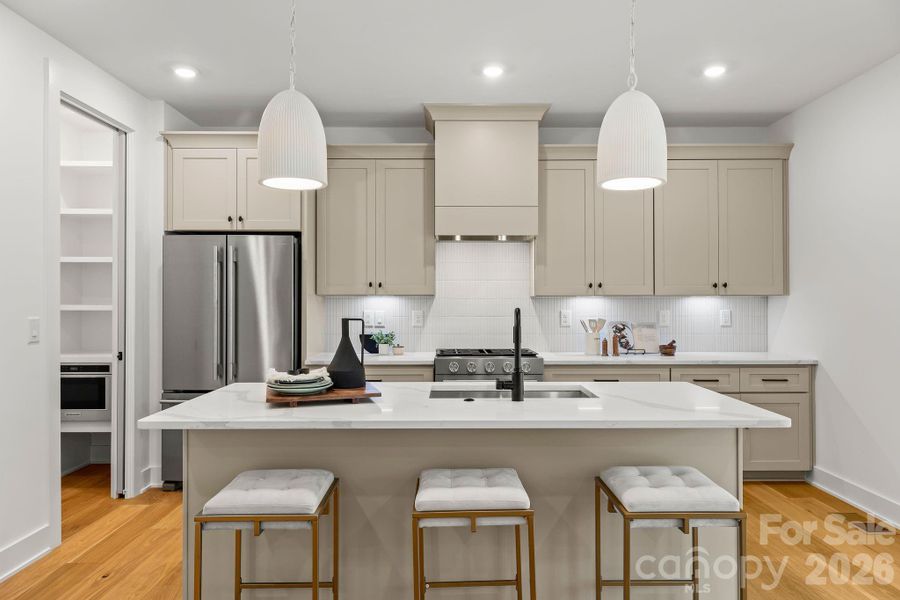 Furnished interior view inside a new home in , Charlotte (Image 12). Furnished interior view inside a new home in , Charlotte (Image 12).