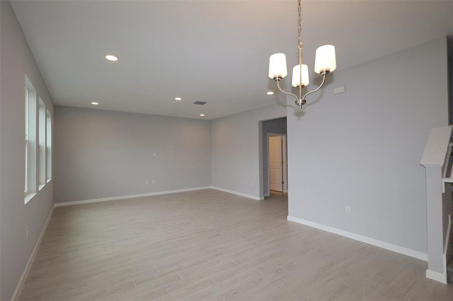 Spacious, unfurnished interior of a new home in Estates at Rivercrest, Sanford (Image 15). Spacious, unfurnished interior of a new home in Estates at Rivercrest, Sanford (Image 15).