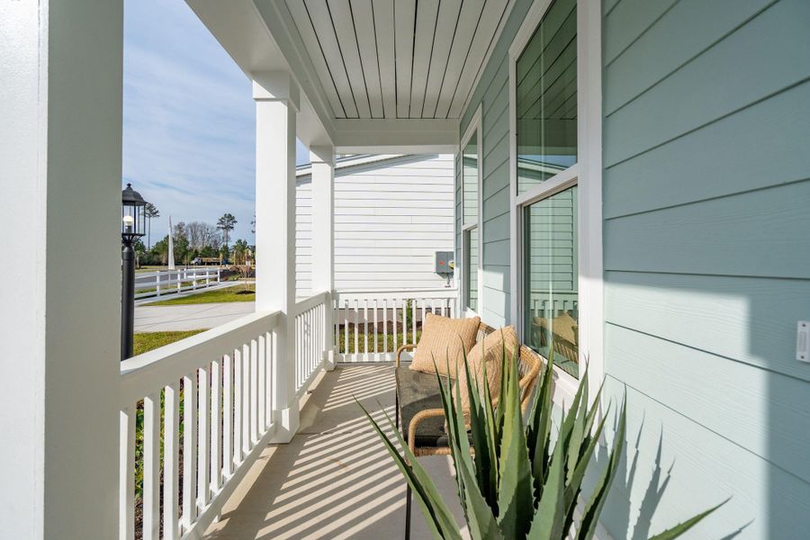 Exterior details and patio area of a home in Cherrywood Estates, Summerville (Image 43). Exterior details and patio area of a home in Cherrywood Estates, Summerville (Image 43).