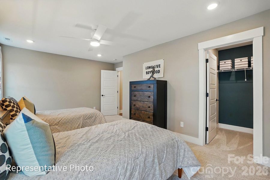 Furnished interior view inside a new home in Heritage - 55+ Community, Indian Trail (Image 9).