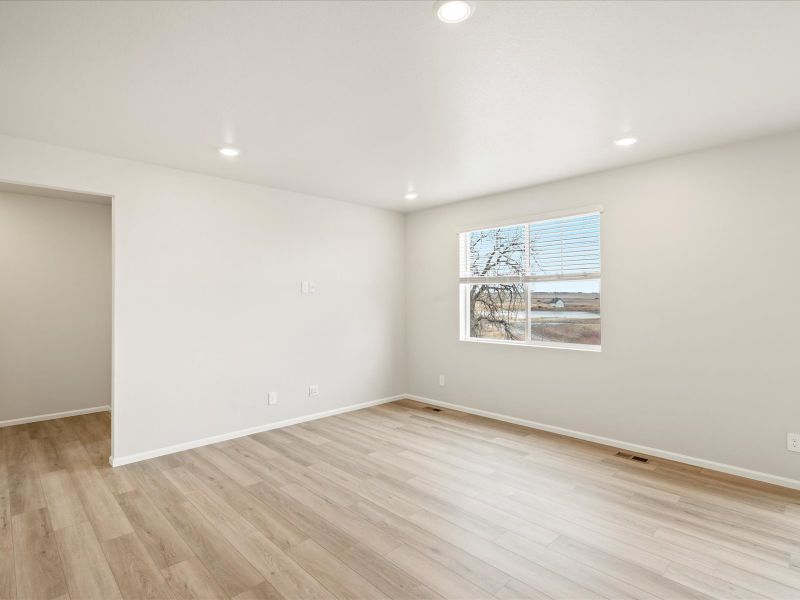 The Sylvan floorplan interior image taken at a Meritage Homes community in Aurora, CO.