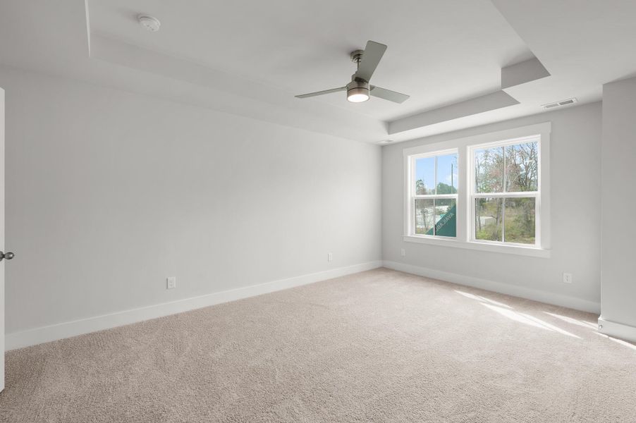 Photo is of a similar home