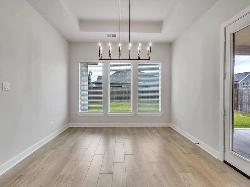 Spacious, unfurnished interior of a new home in Meridiana, Manvel (Image 36).