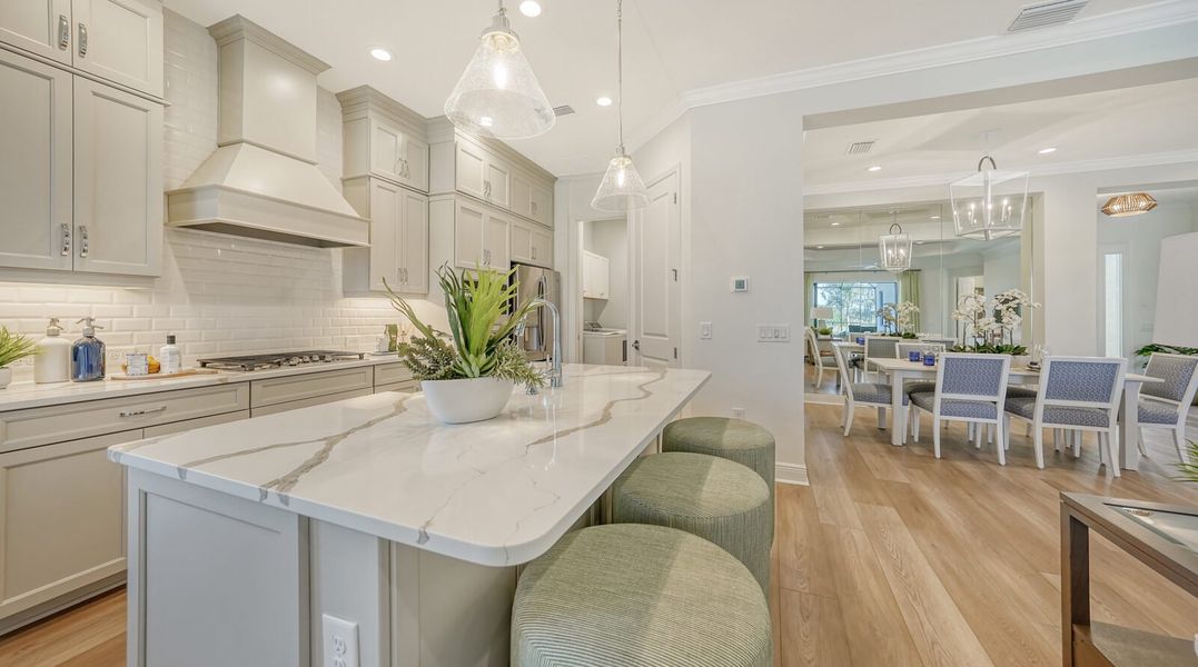 Representative furnished interior of a home built from the Endless Summer 4 by Neal Communities in Vistera of Venice, Venice (Image 17).