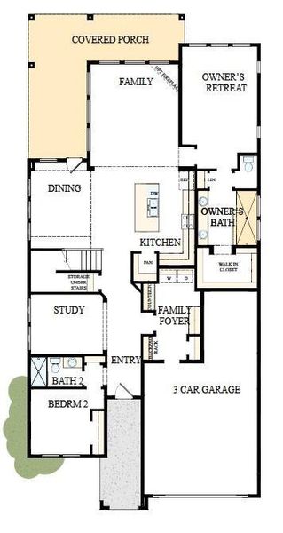 The success of a floor plan is the way you can move through it…You’ll be amazed at how well this home lives…We call it traffic patterns.