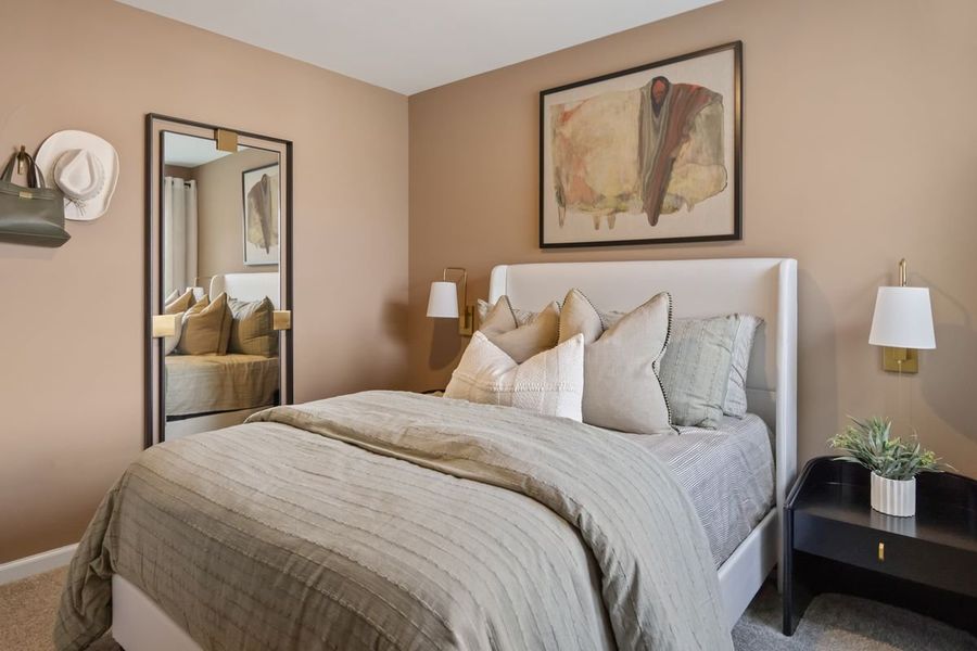 Spacious secondary bedrooms Spacious secondary bedrooms