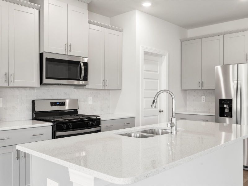 Furnished interior view inside a new home in Ashby Woods, Boiling Springs (Image 4).
