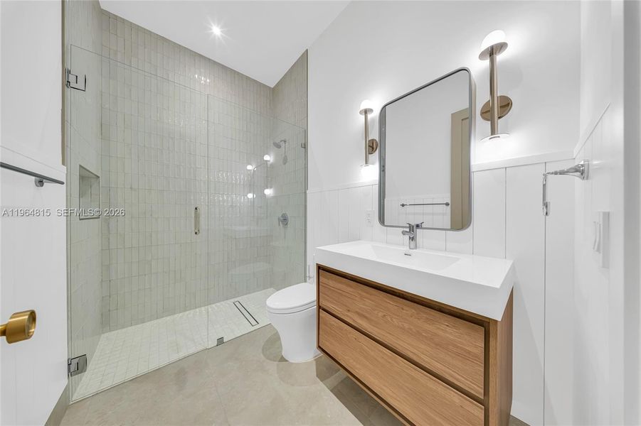 Furnished interior view inside a new home in , Miami (Image 15). Furnished interior view inside a new home in , Miami (Image 15).