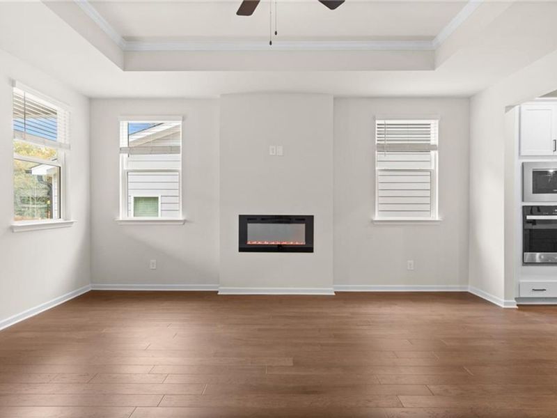 Spacious, unfurnished interior of a new home in Kelly Preserve, Loganville (Image 26).
