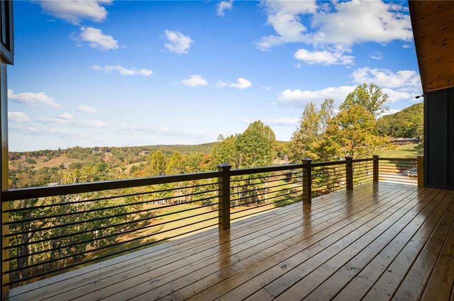 Exterior details and patio area of a home in , Morganton (Image 30).