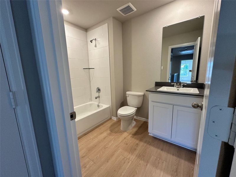 Furnished interior view inside a new home in Wilkins Valley, Brenham (Image 2). Furnished interior view inside a new home in Wilkins Valley, Brenham (Image 2).