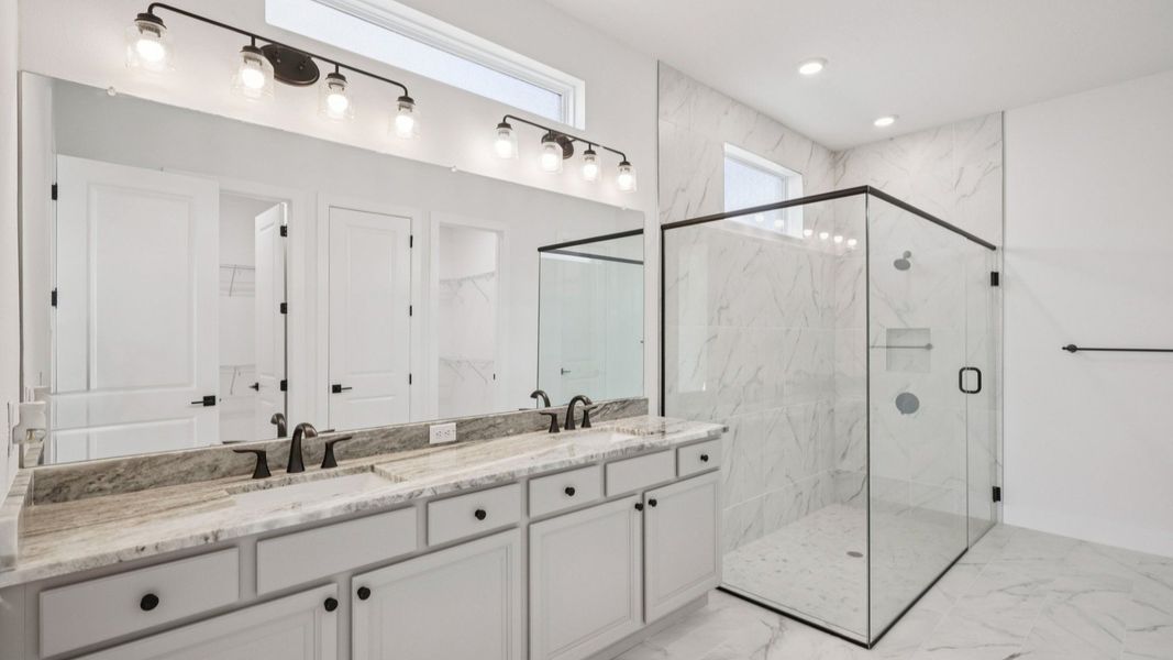 The Primary Bathroom The Primary Bathroom