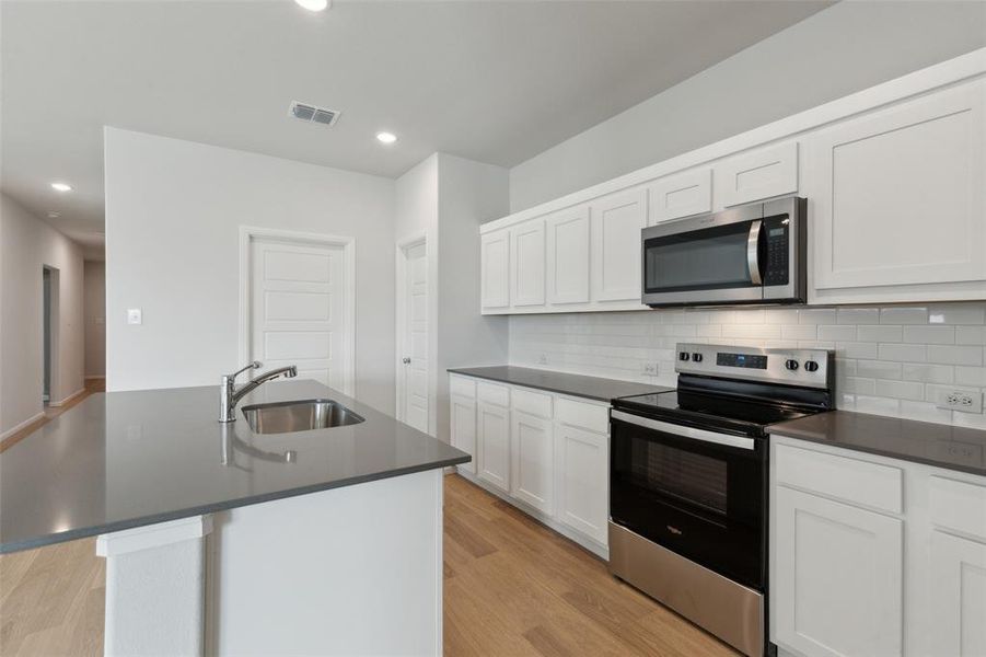 Furnished interior view inside a new home in Elevon, Lavon (Image 13). Furnished interior view inside a new home in Elevon, Lavon (Image 13).