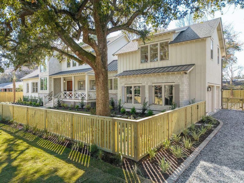 Exterior details and patio area of a home in , Mount Pleasant (Image 3). Exterior details and patio area of a home in , Mount Pleasant (Image 3).