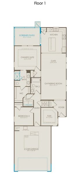 Exterior at Del Webb Barton Village 55+ Active Adult Community in Lebanon, TN
