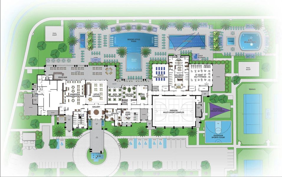 Lotus Edge Amenity Map Lotus Edge Amenity Map