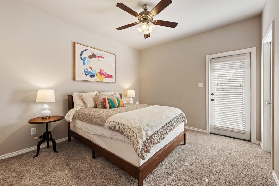 Furnished interior view inside a new home in , College Station (Image 17). Furnished interior view inside a new home in , College Station (Image 17).