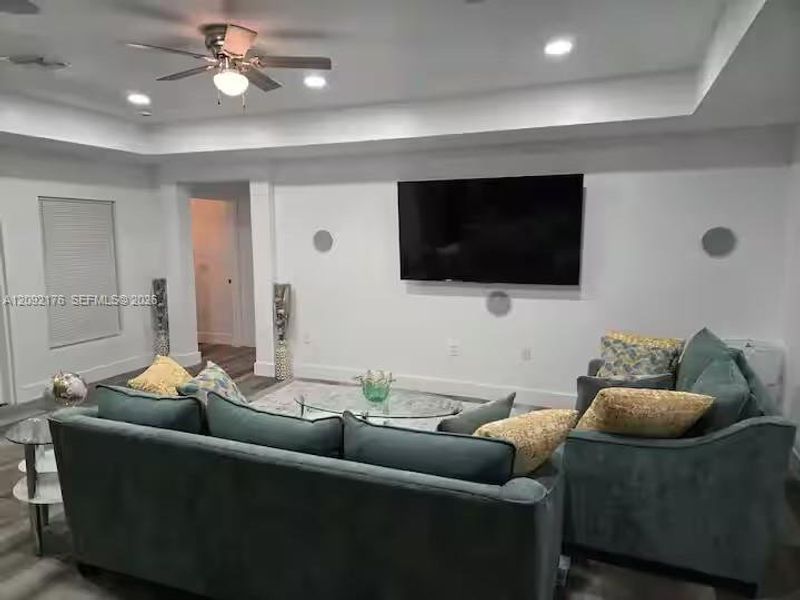Furnished interior view inside a new home in , Cape Coral (Image 4). Furnished interior view inside a new home in , Cape Coral (Image 4).