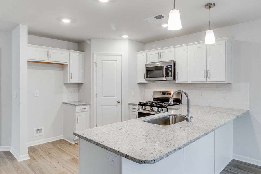 Furnished interior view inside a new home in Winston Point, Gilbert (Image 7). Furnished interior view inside a new home in Winston Point, Gilbert (Image 7).