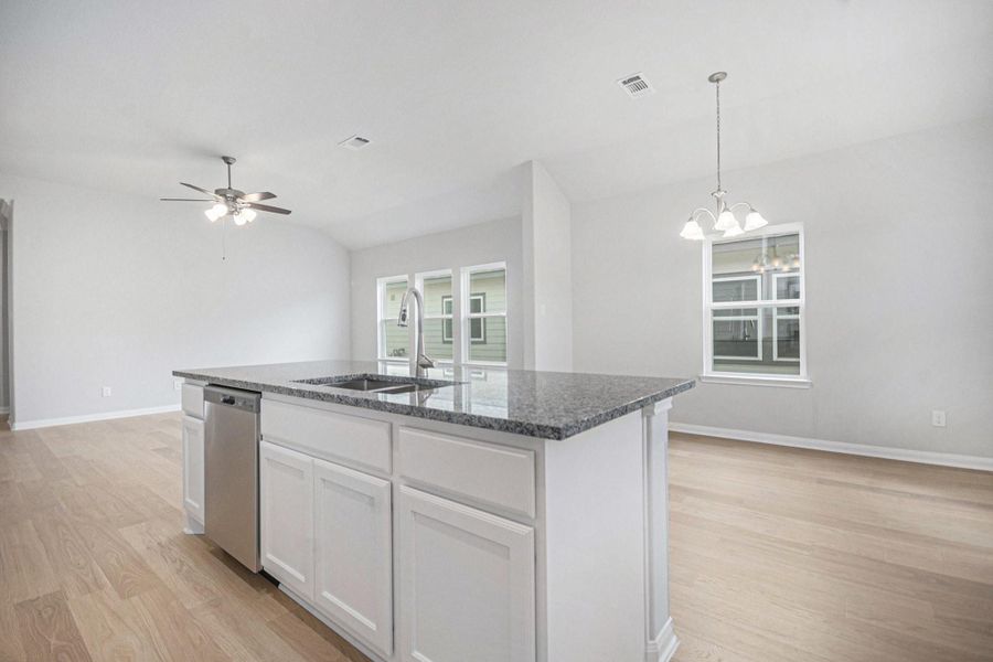 Furnished interior view inside a new home in , Bay City (Image 6).