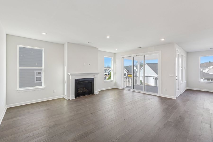 Spacious, unfurnished interior of a new home in Altis At Serenity | A 55+ Community, Fuquay Varina (Image 9).