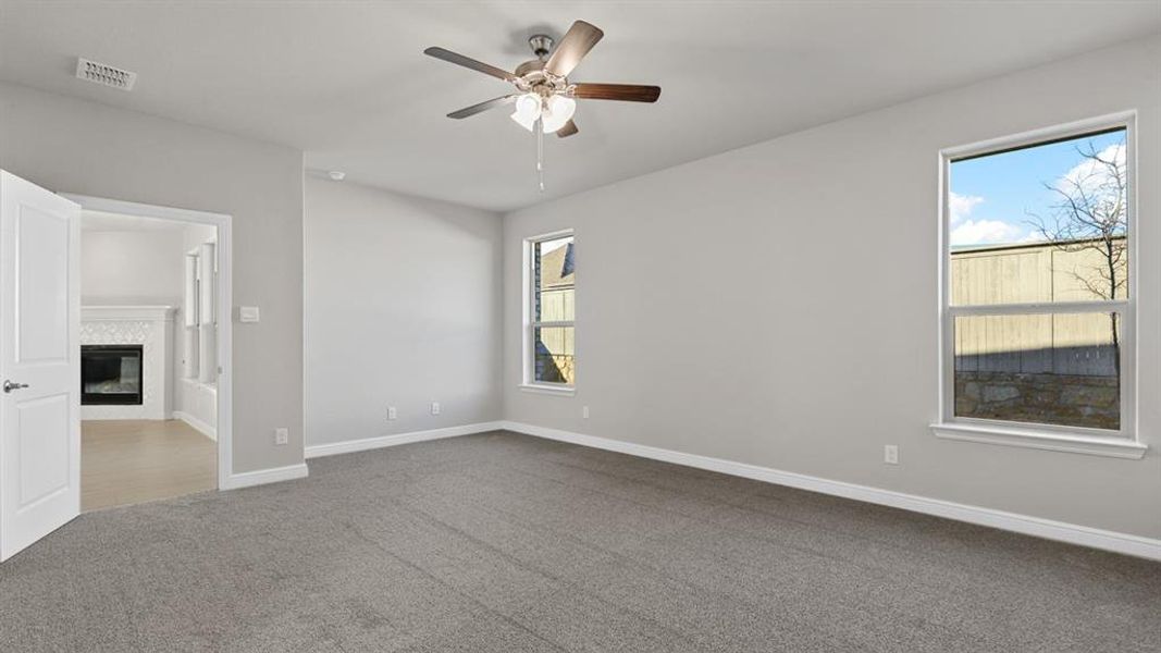 Spacious, unfurnished interior of a new home in Pecan Square, Northlake (Image 27). Spacious, unfurnished interior of a new home in Pecan Square, Northlake (Image 27).