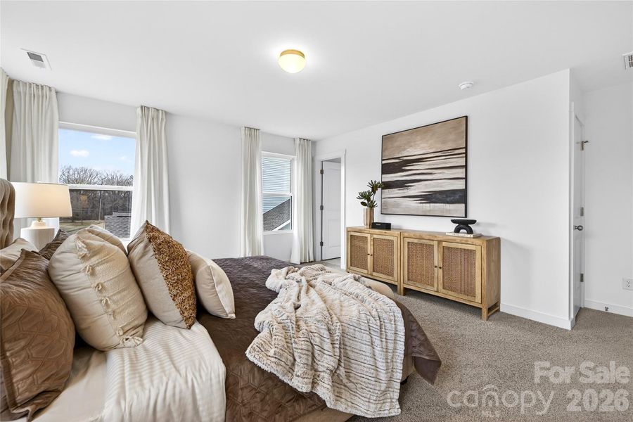 Furnished interior view inside a new home in Morrow Brook, Albemarle (Image 13).