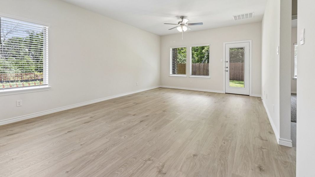 Spacious, unfurnished interior of a new home in Windchime, Celina (Image 5). Spacious, unfurnished interior of a new home in Windchime, Celina (Image 5).