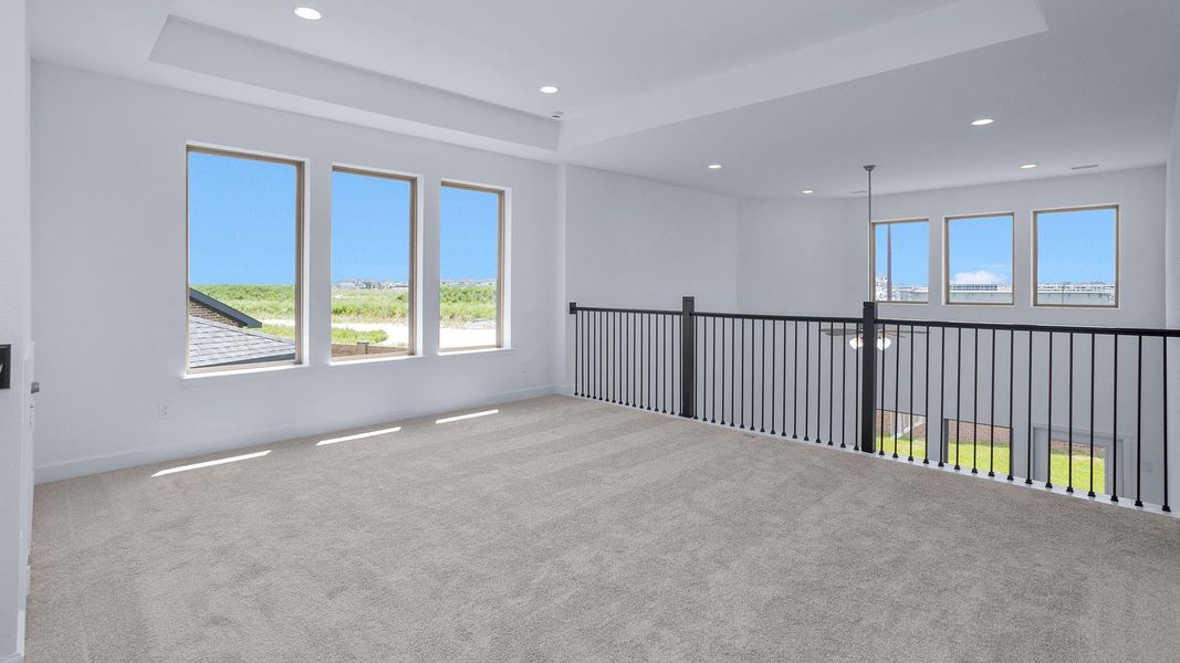 Spacious, unfurnished interior of a new home in Marvida 45' - Gated, Cypress (Image 4). Spacious, unfurnished interior of a new home in Marvida 45' - Gated, Cypress (Image 4).