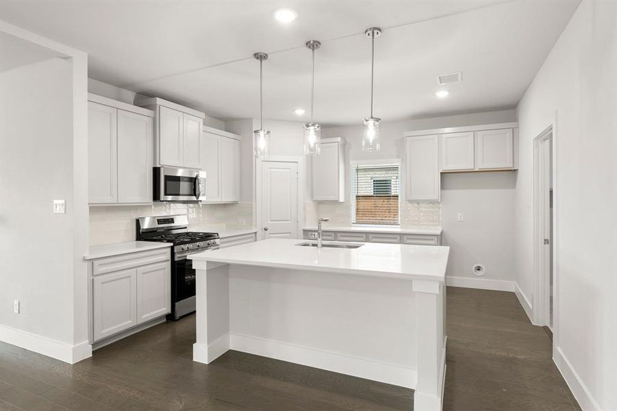 Furnished interior view inside a new home in Solterra, Mesquite (Image 11).