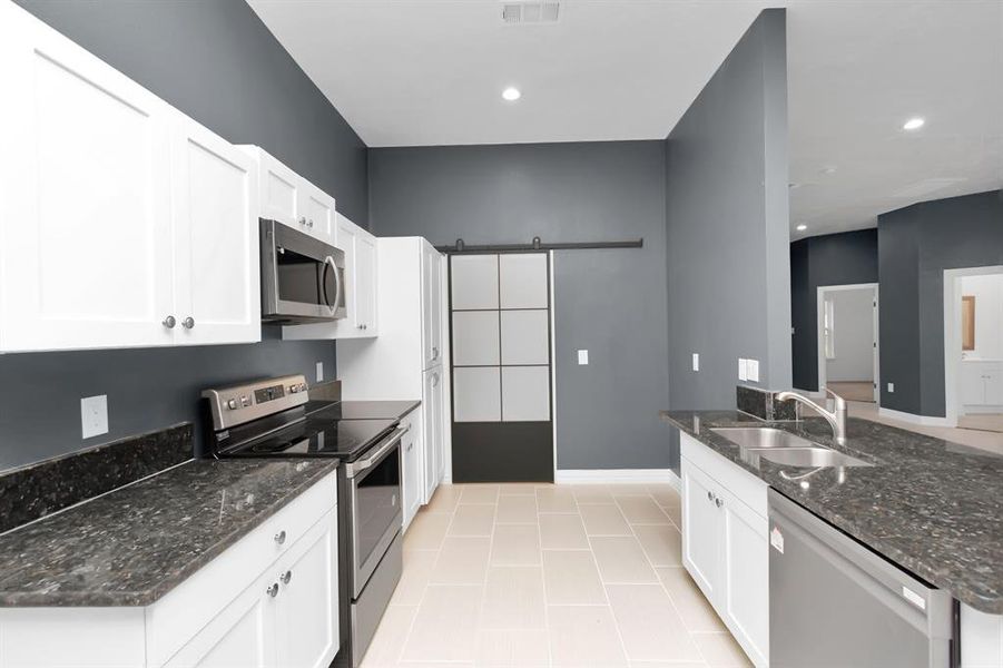 Indoor Laundry Room