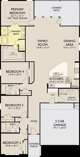 The Dawson Floor Plan