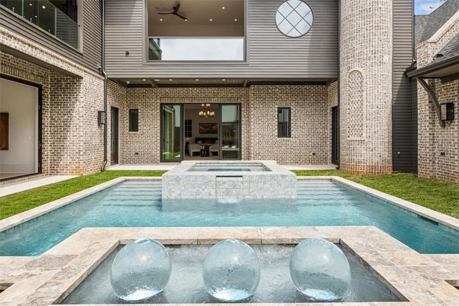 Exterior details and patio area of a home in , Alpharetta (Image 4).