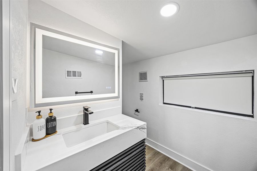 Furnished interior view inside a new home in , Houston (Image 17).