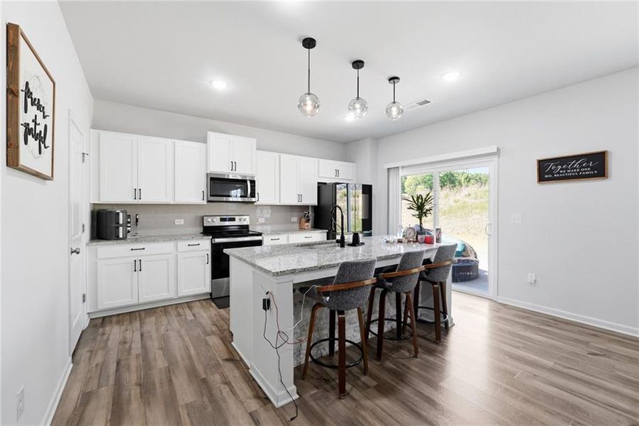 Furnished interior view inside a new home in , Lawrenceville (Image 10).