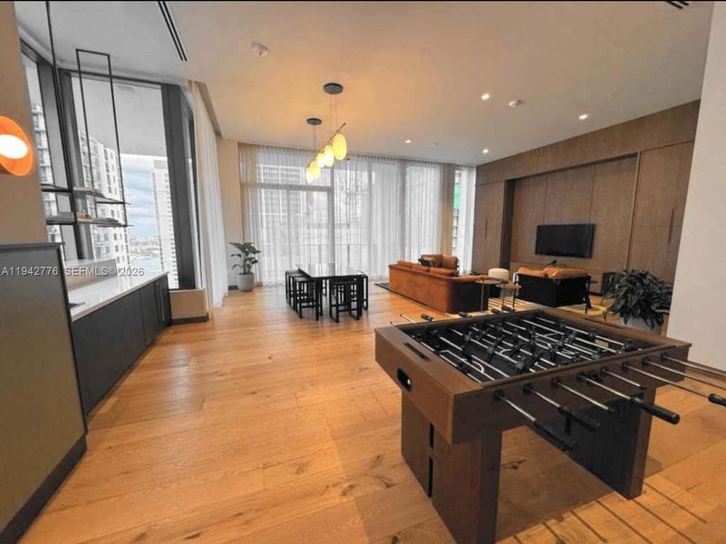 Furnished interior view inside a new home in , Miami (Image 3).