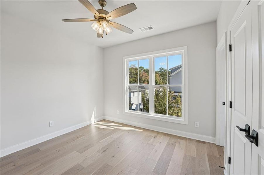 Spacious, unfurnished interior of a new home in Towns on Thompson, Alpharetta (Image 46).