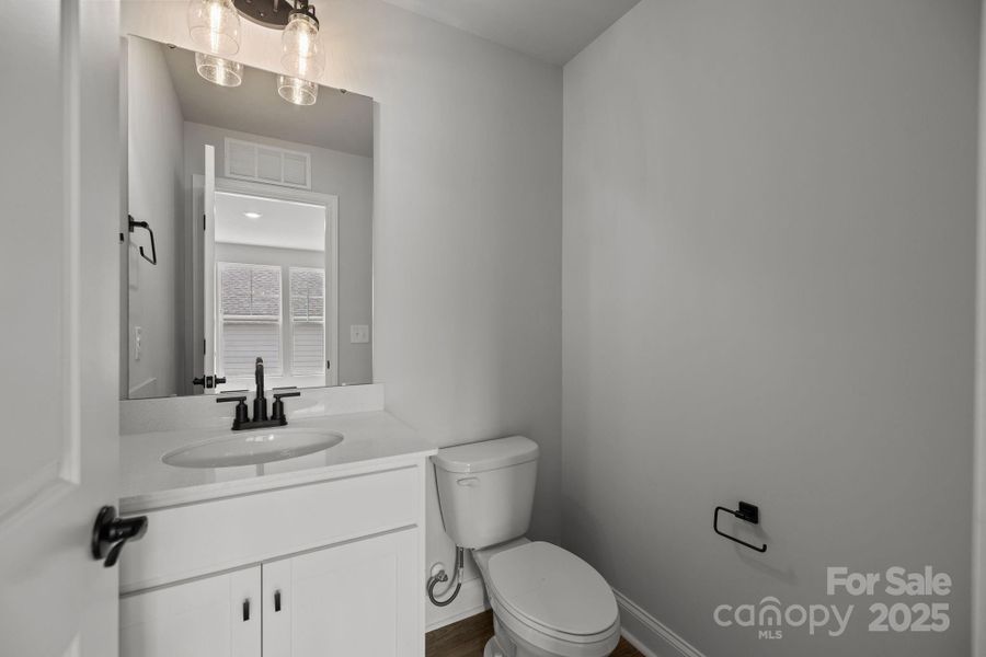 Finished garage bonus with mini split, separate hot water heater, half bath, separate entrance.