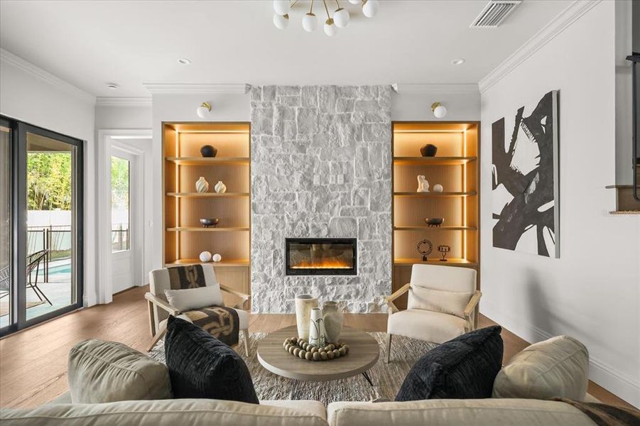 Furnished interior view inside a new home in , Winter Park (Image 12). Furnished interior view inside a new home in , Winter Park (Image 12).