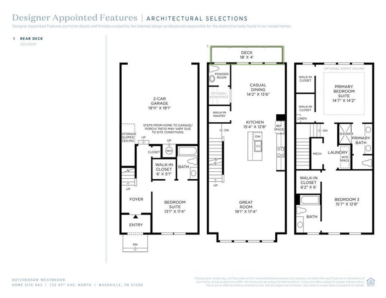 2D floor plan layout of this home in The Nations, Nashville, TN (Image 5). 2D floor plan layout of this home in The Nations, Nashville, TN (Image 5).