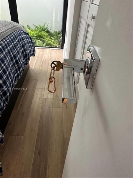 Close-up of interior finishes inside a home in , Miami (Image 24).