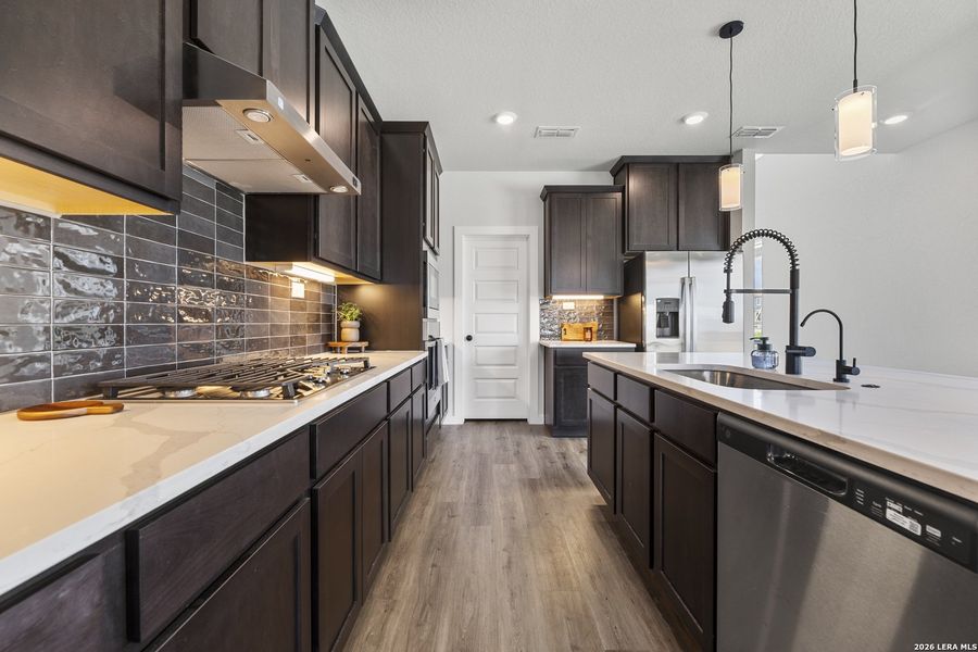 Furnished interior view inside a new home in Talley Fields, San Antonio (Image 28).