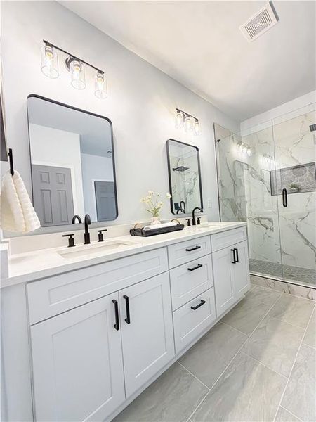 Furnished interior view inside a new home in , Douglasville (Image 17).