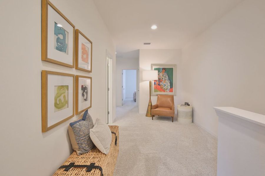 Representative furnished interior of a home built from the Morgan by Neal Communities in SkySail, Naples (Image 14).