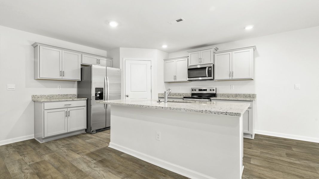 Furnished interior view inside a new home in Mount Hope Estates, Winston-Salem (Image 4). Furnished interior view inside a new home in Mount Hope Estates, Winston-Salem (Image 4).