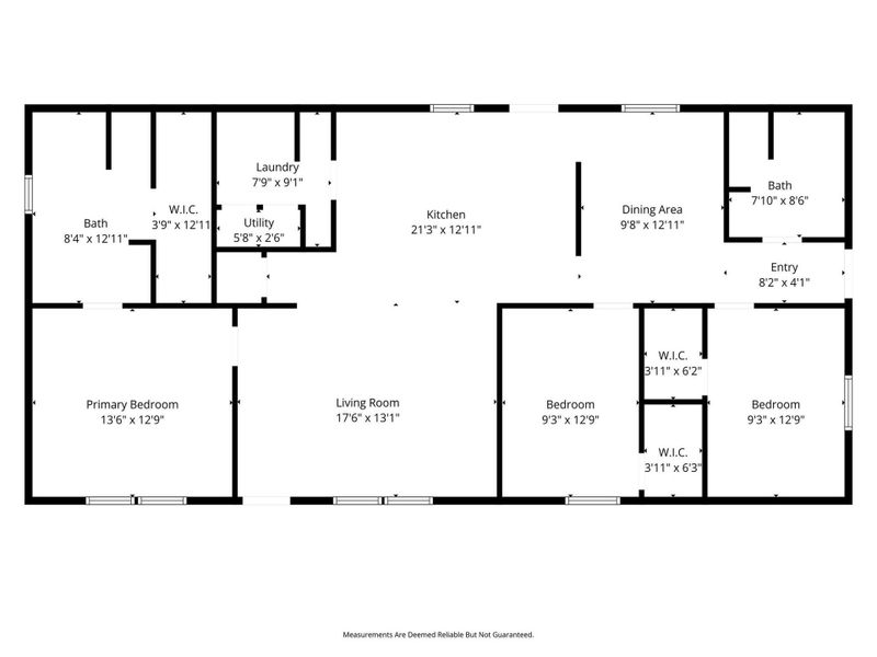 2D floor plan layout of this home in , Lenoir, NC (Image 3).