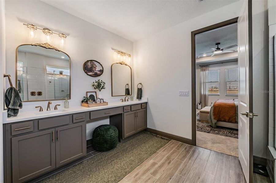 Furnished interior view inside a new home in , Parrish (Image 29).