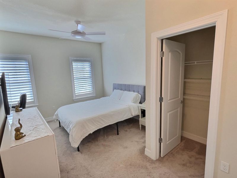 Furnished interior view inside a new home in The Fields, Lake Worth (Image 19). Furnished interior view inside a new home in The Fields, Lake Worth (Image 19).