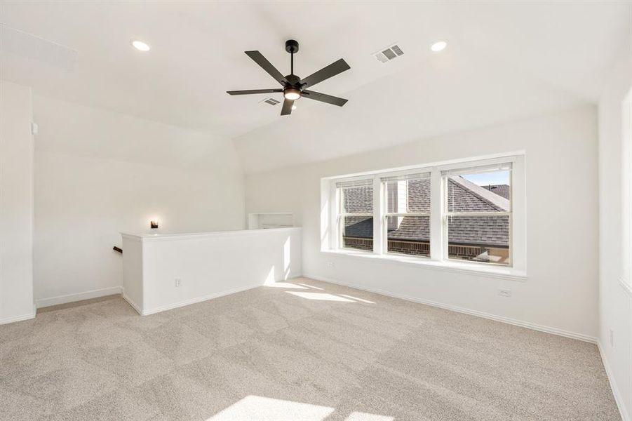 Spacious, unfurnished interior of a new home in Meadow Vista 60-65, Anna (Image 23). Spacious, unfurnished interior of a new home in Meadow Vista 60-65, Anna (Image 23).