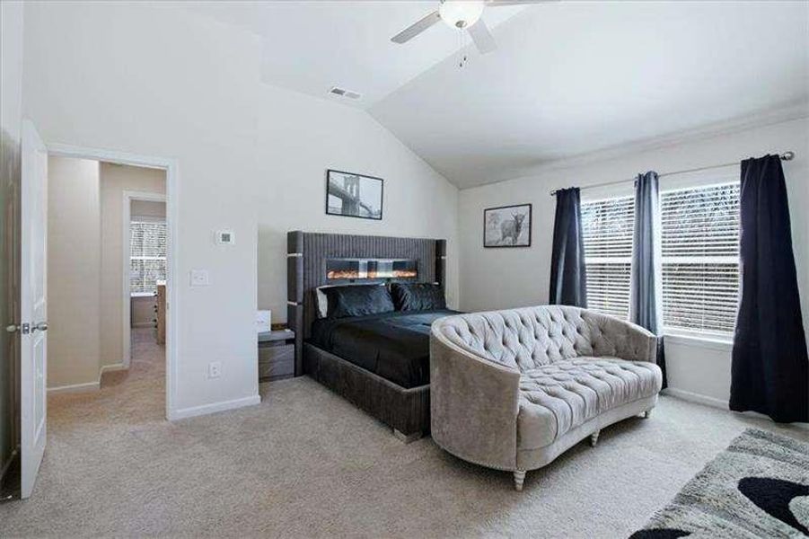 Furnished interior view inside a new home in Tell River, Atlanta (Image 19). Furnished interior view inside a new home in Tell River, Atlanta (Image 19).